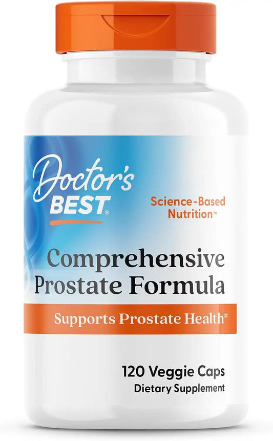 Doctors Best Comprehensive Prostate Formula, Saw Palmetto, 120 Veggie Caps