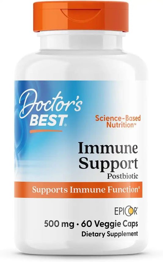 Doctors Best EpiCor Immune Support Postbiotic Supplement, 60 Veg Caps